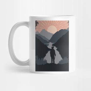 hiking mountain Mug